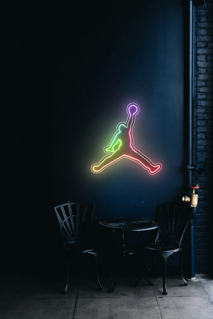 Khushi kart neon art