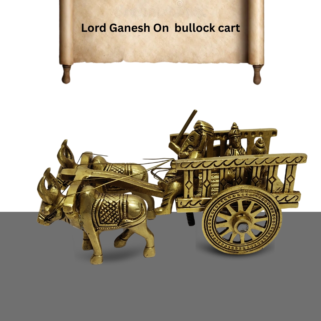 Ganesh On Bullock cart