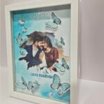 Butterfly theme birthday frame