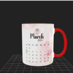 Photo print with calender creative gift