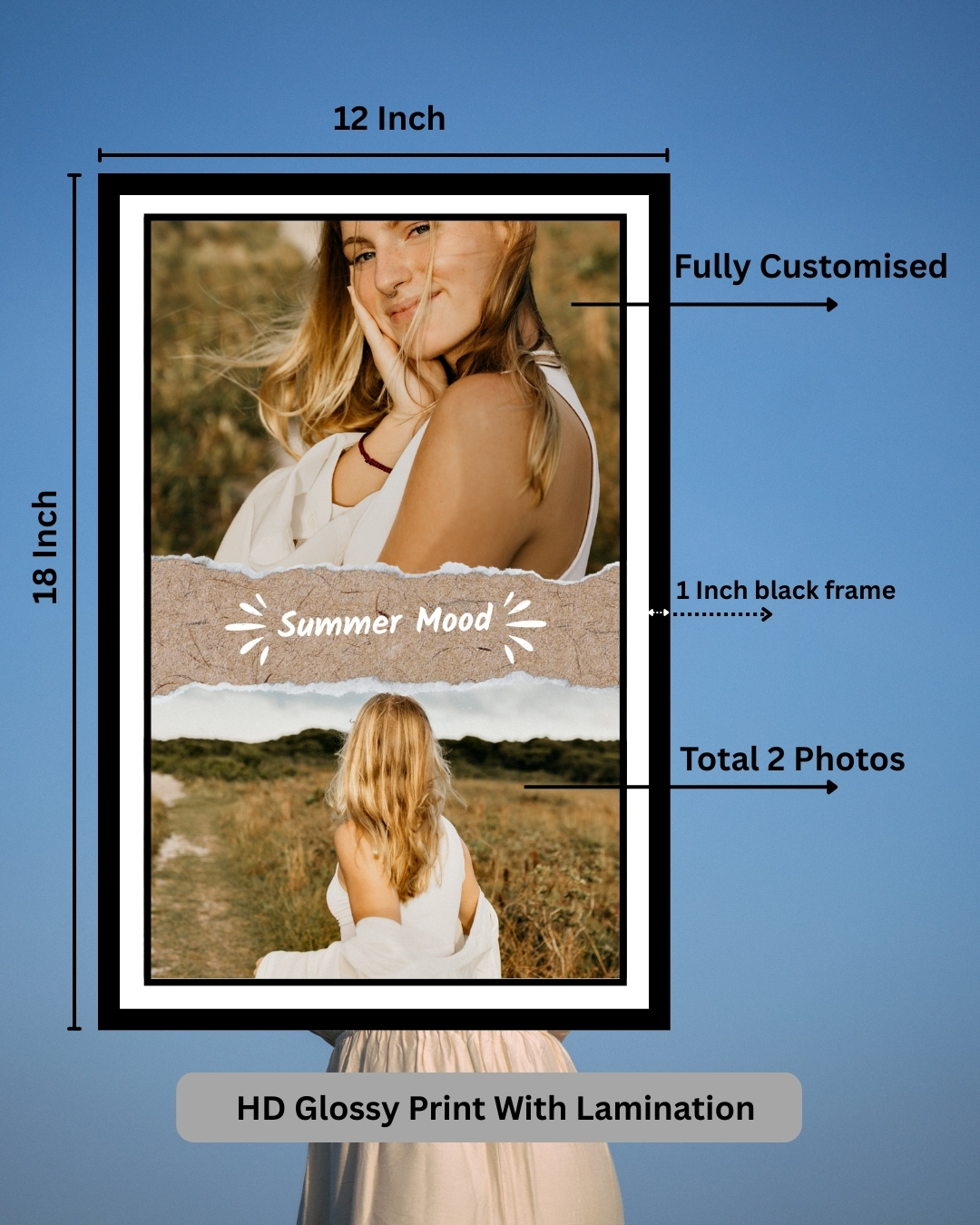 khushikart photo frame collage