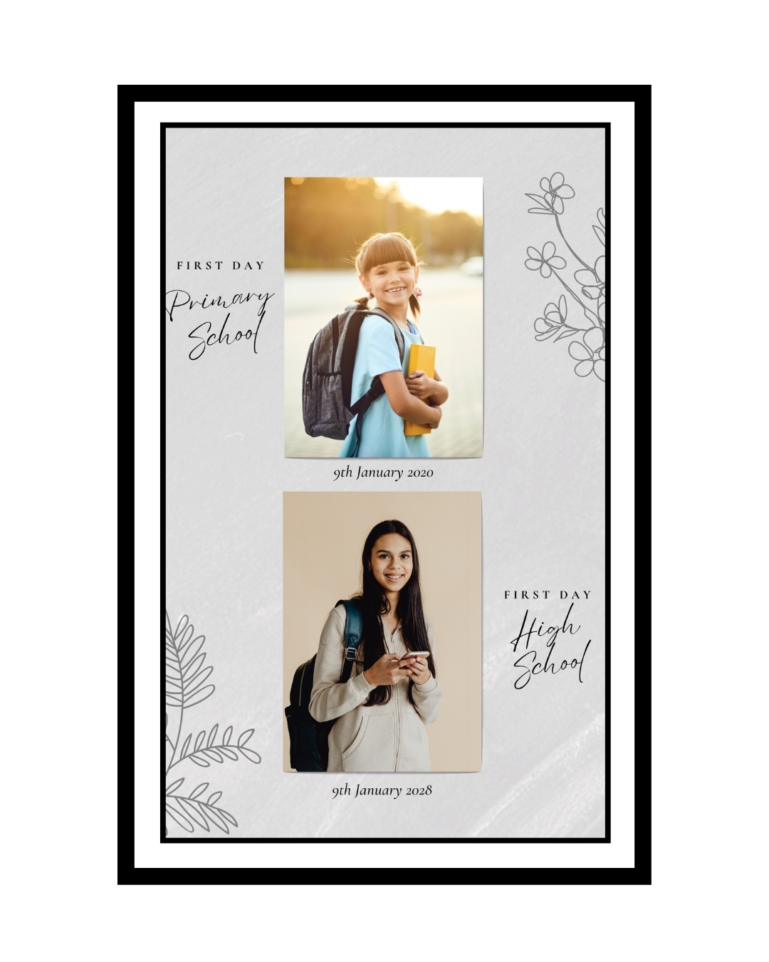 khushikart photo frame collage