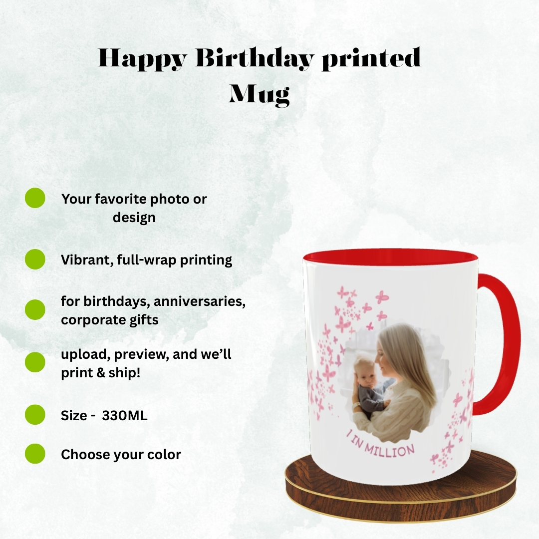 khushi kart new baby mug print