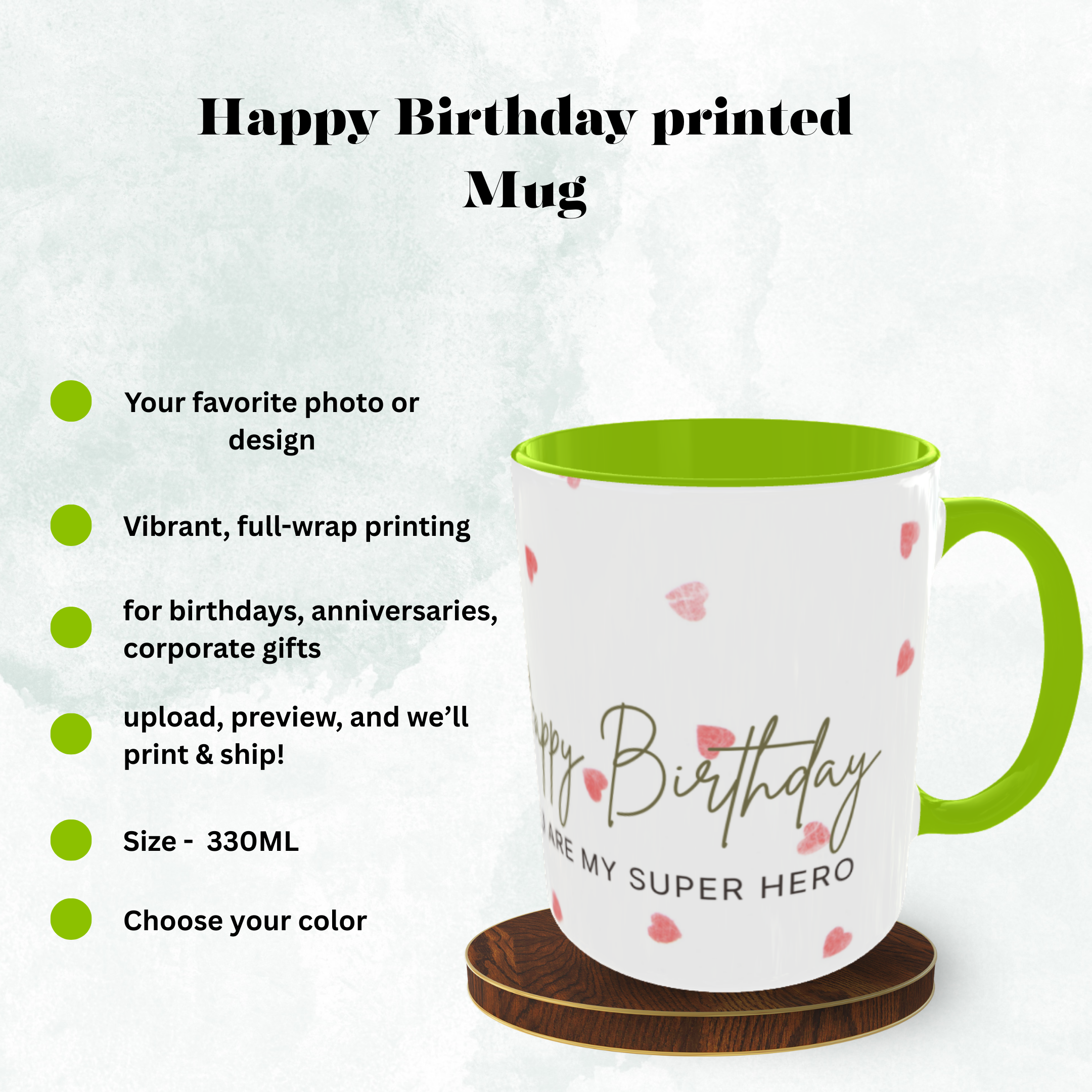 khushi kart Photo mug