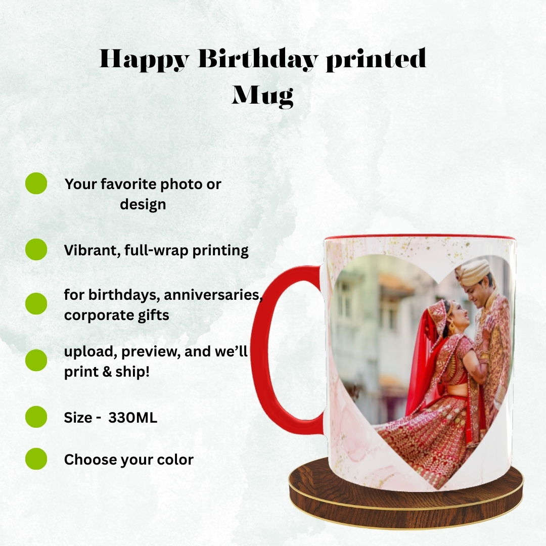 Photo print with calender creative gift