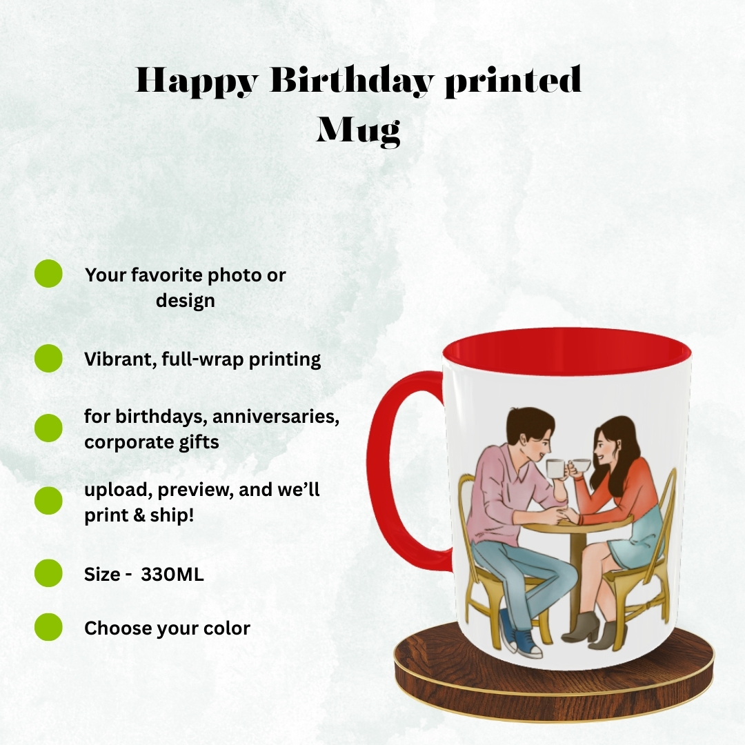 Khushi kart happy birthday mug