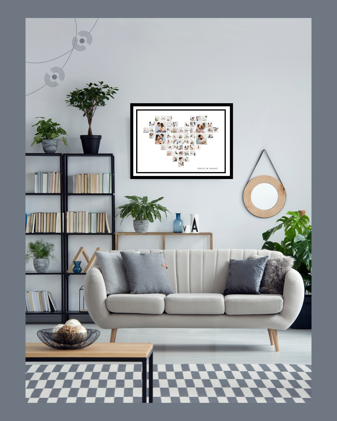 khushikart photo frame collage