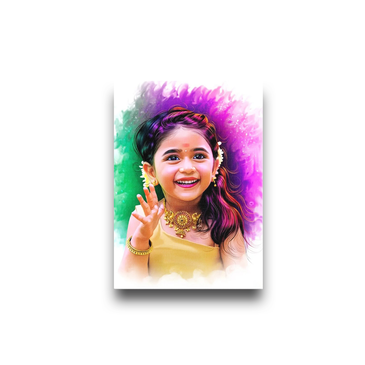 canvas digital oil painting