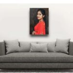Personalized Digital Portrait Painting – Printed on Premium Canvas
