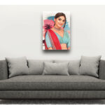 Personalized Digital Portrait Painting – Printed on Premium CanvasPersonalized Digital Portrait Painting – Printed on Premium Canvas