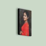 Personalized Digital Portrait Painting – Printed on Premium Canvas