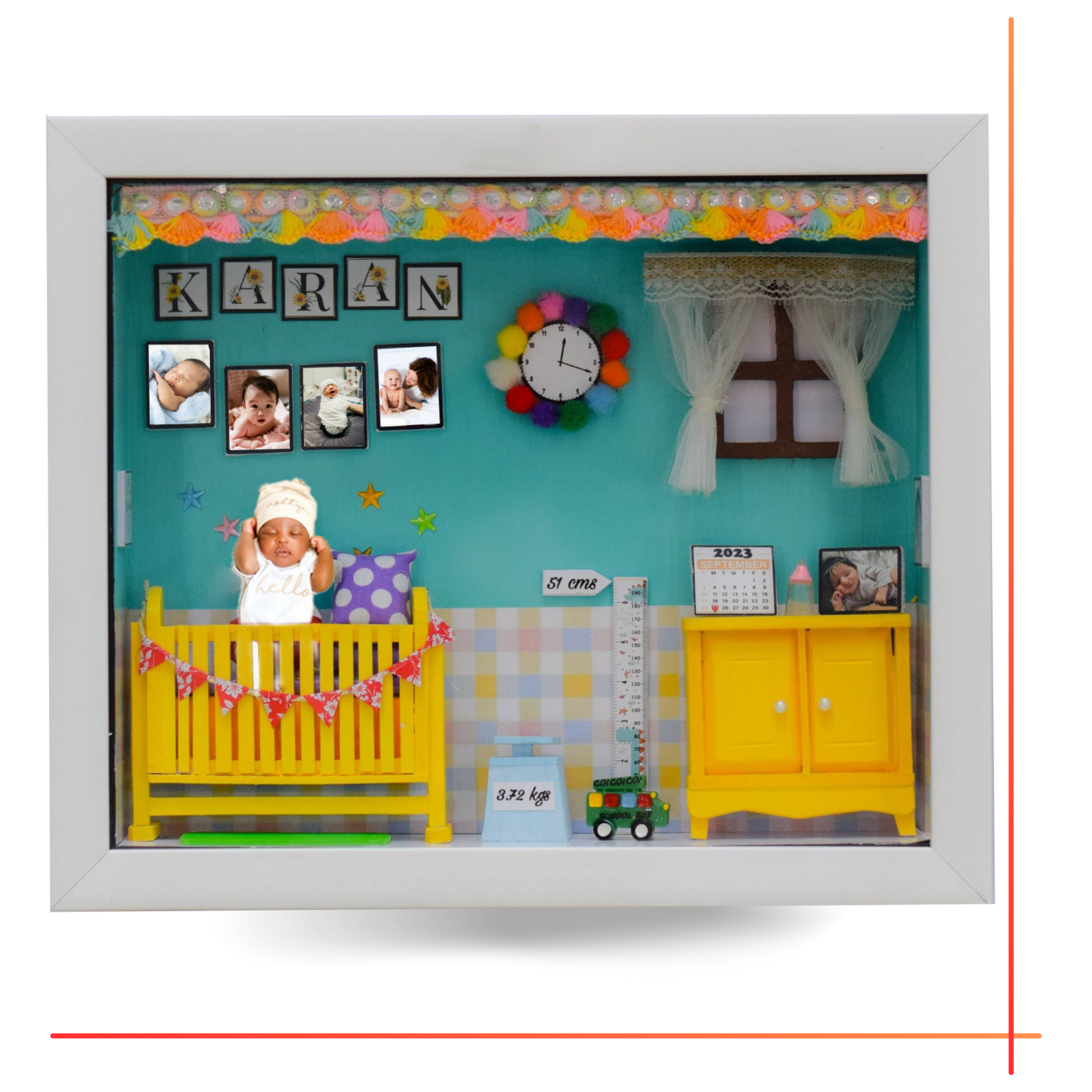 khushi kart new born baby theme