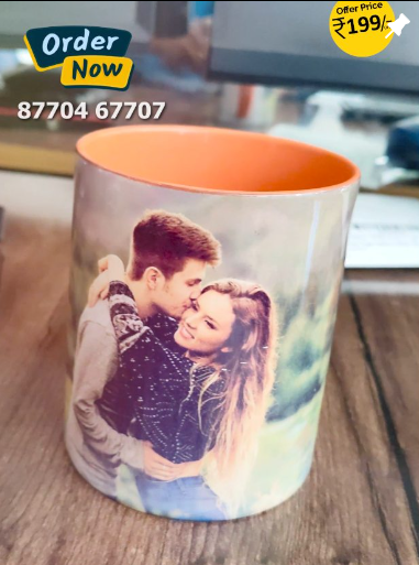 Khushi kart customized tea mug